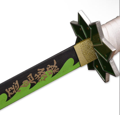 Demon Slayer: Kimetsu No Yaiba: Sanemi Shinagazawa Steel Nichirin Blade