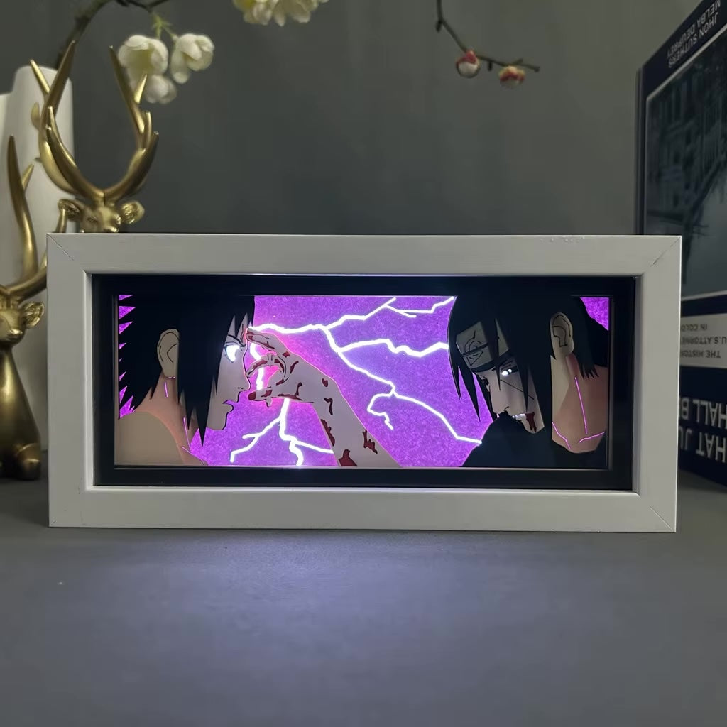 Naruto Shippuden Light Box - Sasuke and Itachi