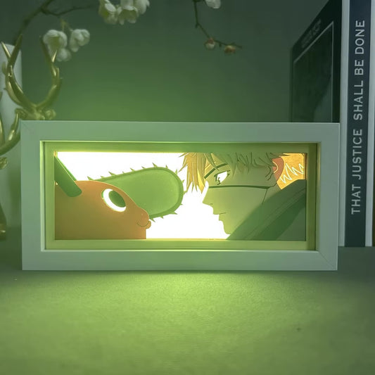 Chainsaw Man Light Box - Denji & Pochita